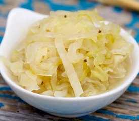 Homemade Sauerkraut 