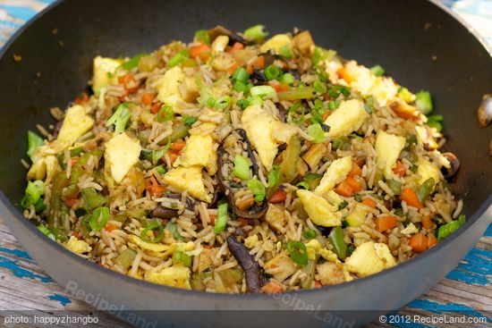 Sichuan Fried Rice Recipe | RecipeLand