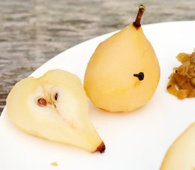 Spiced Pickled Pears