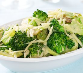 Cheesy Pan-Roasted Broccoli