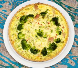 No Fuss Tuna Quiche