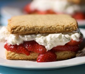 Whole Wheat Strawberry Shortcake