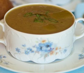 Creamless Mushroom Soup