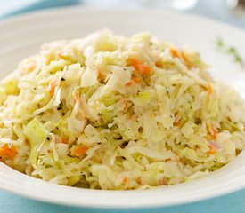 Creamy Lemon Buttermilk Coleslaw