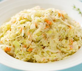 Creamy Lemon Buttermilk Coleslaw