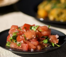 Easy Tomato and Red Onion Salad