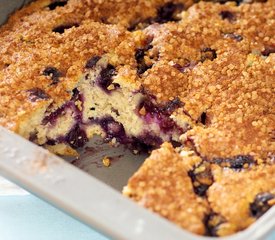 Best Ever Blueberry Coffee Cake (Low Fat)