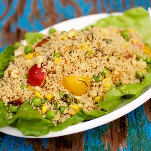 Chilled Couscous Vegetable Salad recipe