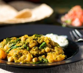 Butternut, Chickpea and Lentil Curry