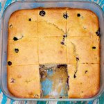 Blueberry Cream-Cheese Coffee Cake (Low Fat)