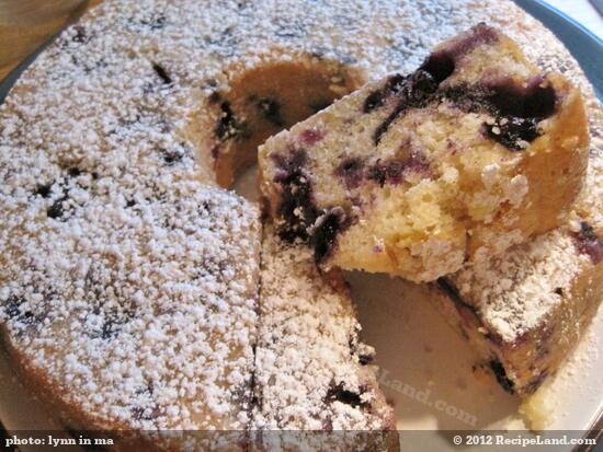 Melt In Your Mouth Blueberry Cake Recipe