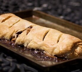 Apple Cranberry Strudel