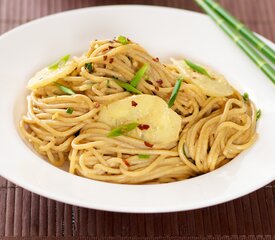 Cold Oriental Noodles with Peanut Sauce