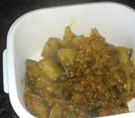 Rajasthani Aloo Baingan (Potato and Eggplant)