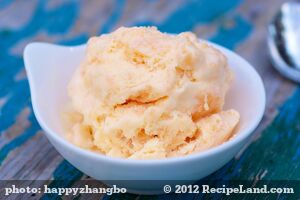 Ben and Jerry's Cantaloupe Ice Cream