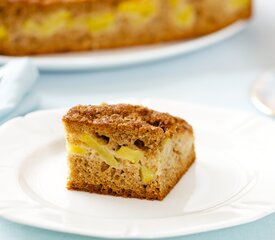 Whole Wheat Peach Coffee Cake