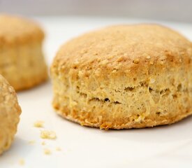 Oat Scones with Apple-Pear Butter