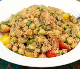 Tomato, Basil and Millet Salad