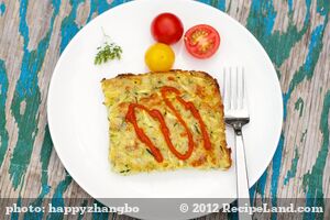 Baked Zucchini Quiche