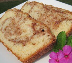 Cinnamon Swirl Tea Bread