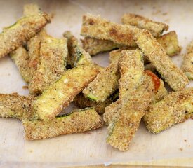 Oven Baked Parmesan Zucchini Sticks