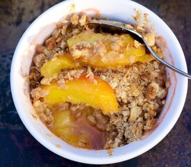 Peach Crumble