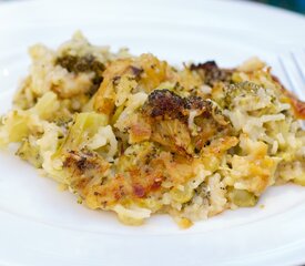 Broccoli, Cheese and Rice Casserole