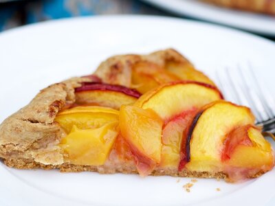 Fresh Peach Galette