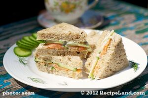 Aussie: Roseville Tea Sandwiches