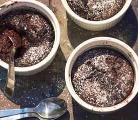 Cherry Chocolate Self-Saucing Pudding