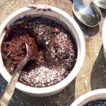 Cherry Chocolate Self-Saucing Pudding