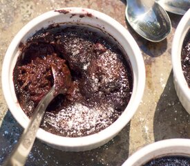 Cherry Chocolate Self-Saucing Pudding