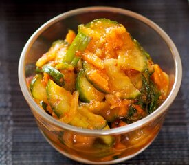 Easy Korean Cucumber Kimchi