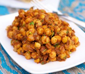 Star Anise and Date Masala Spiced Chickpeas