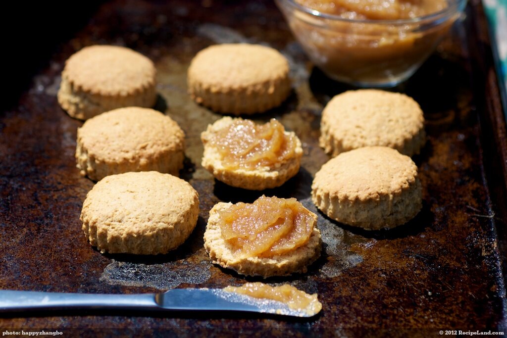 Apple Butter Scones