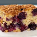 Best Ever Blueberry Coffee Cake (Low Fat)