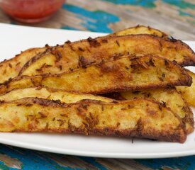 Garlicky Cumin Oven Fries