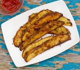 Garlicky Cumin Oven Fries