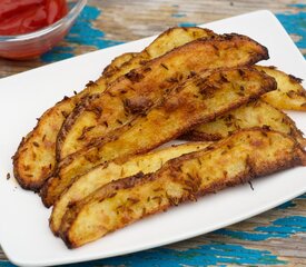 Garlicky Cumin Oven Fries