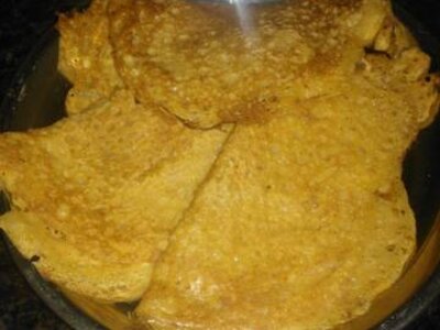 Gram Flour Pancakes/Besan chillas