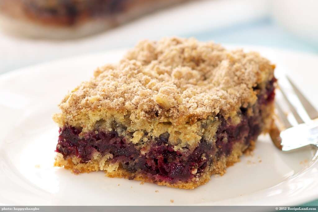 Cherry Crumb Coffee Cake recipe