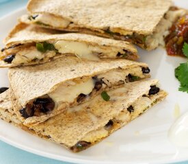 Chicken and Black Bean Quesadillas