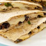 Chicken and Black Bean Quesadillas