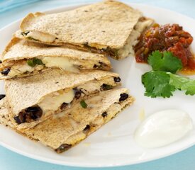 Chicken and Black Bean Quesadillas