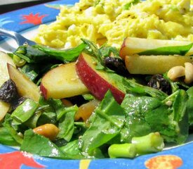 Curried Spinach Salad