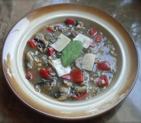 Sage Barley Mushroom Soup