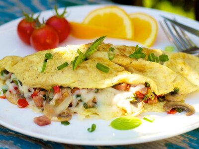 Low Fat Breakfast Omelet