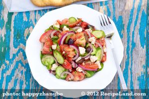 Summer Greek Salad recipe