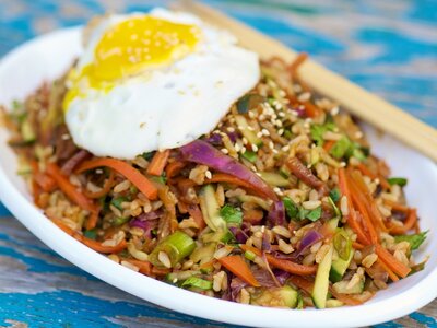 Quick-Easy Bibimbap 