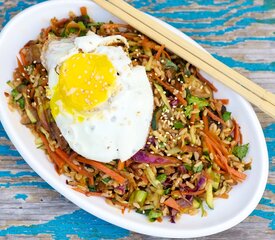 Quick-Easy Bibimbap 